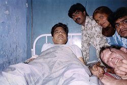 Ashiq Ali Khan in hospital