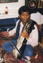 Ikram Khan:at Nicolas Magriel’s place in London 1999