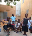 Lassi Diabate and daughter Ami (singing)