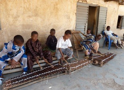 Sosso balatigi with grandsons